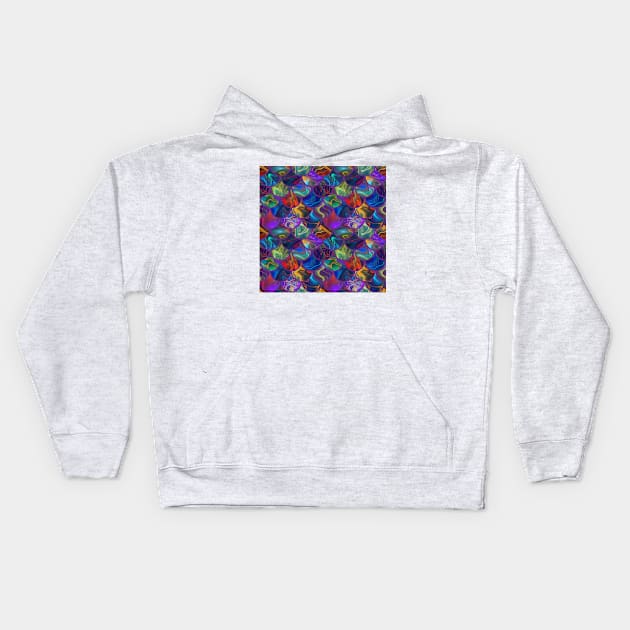 Fantastic scales Kids Hoodie by krinichnaya